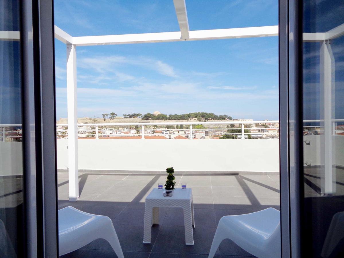 Castle & Sea View Apt Ретимно Экстерьер фото